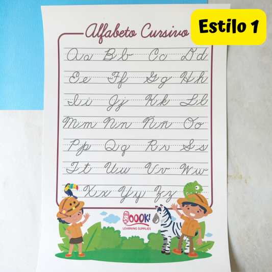 Cursive Alphabet (Printable)