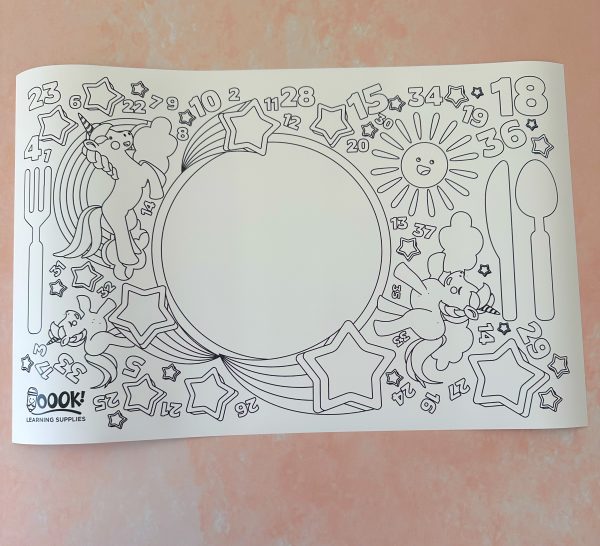 Individual para niños para colorear (Físico)