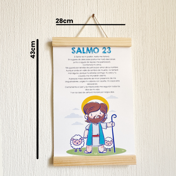Cuadro Infantil Salmo 23
