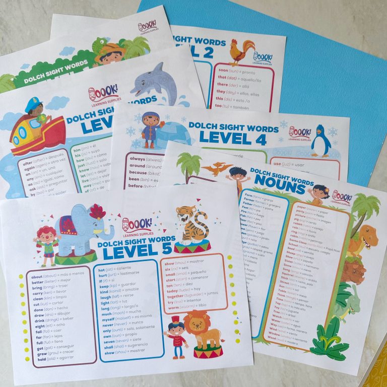 Dolch Sight Words (Printable)