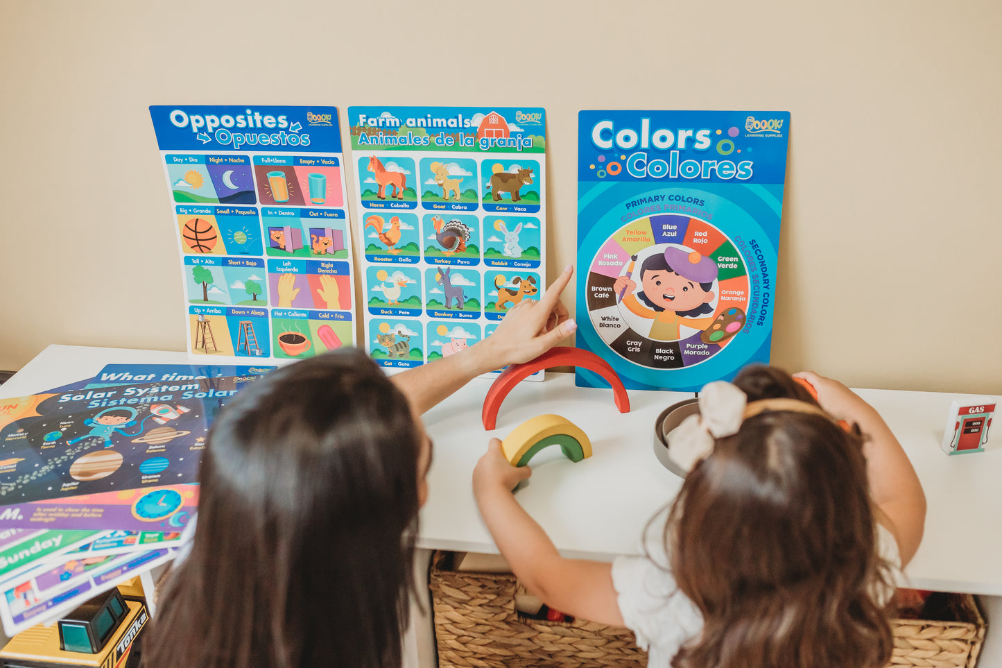 Set de Posters Educativos Inglés-Español