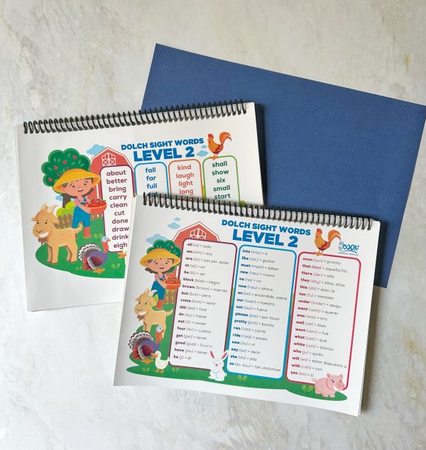 Sight Words - English-Spanish (Physical)