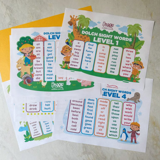 Dolch Sight Words (Printable)