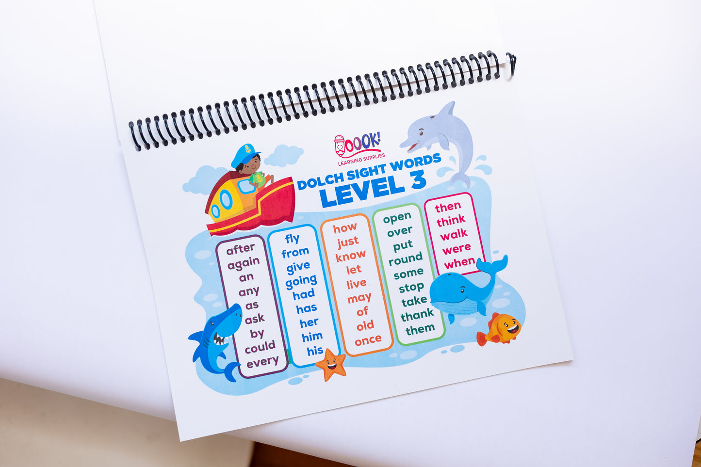 Sight Words - English-Spanish (Physical)