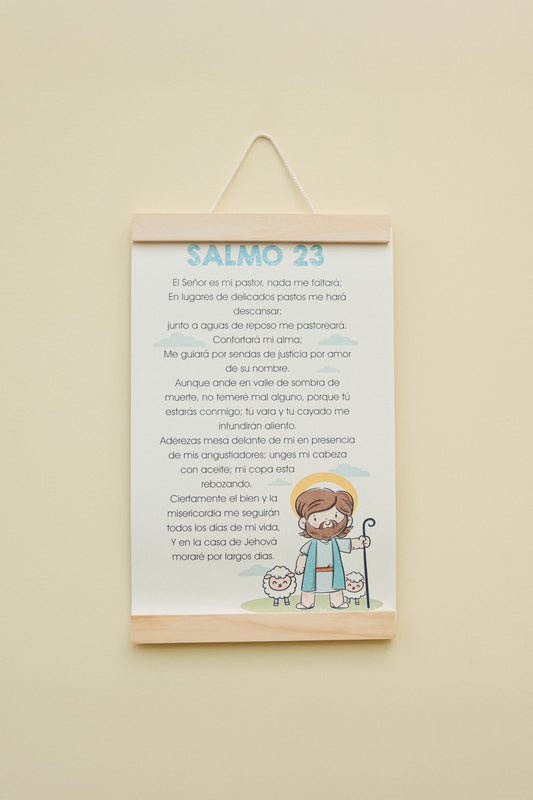 Cuadro Infantil Salmo 23