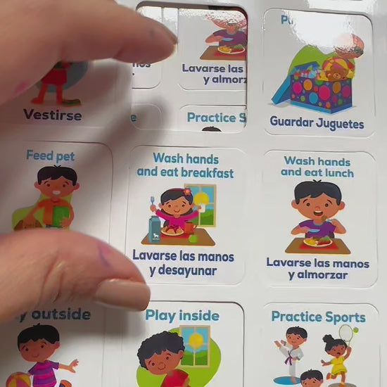 cómo armar el set de Rutinas Diarias OOOK! LEARNING SUPPLIES