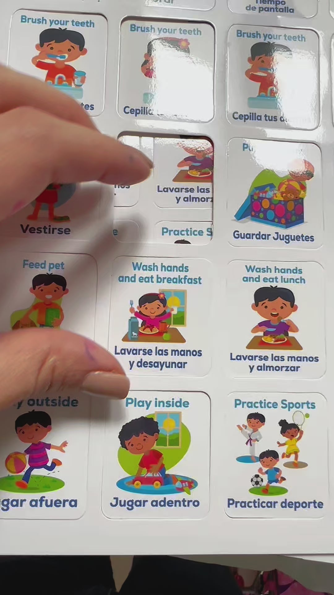 cómo armar el set de Rutinas Diarias OOOK! LEARNING SUPPLIES